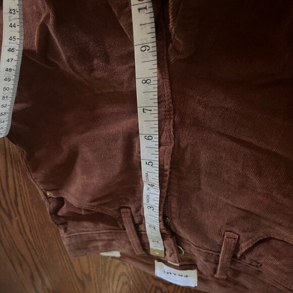 Frame Denim Le High Velveteen Skinny Corduroy Pants  size 24 - Picture 5 of 9